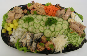 Zalm salade Zalm salade